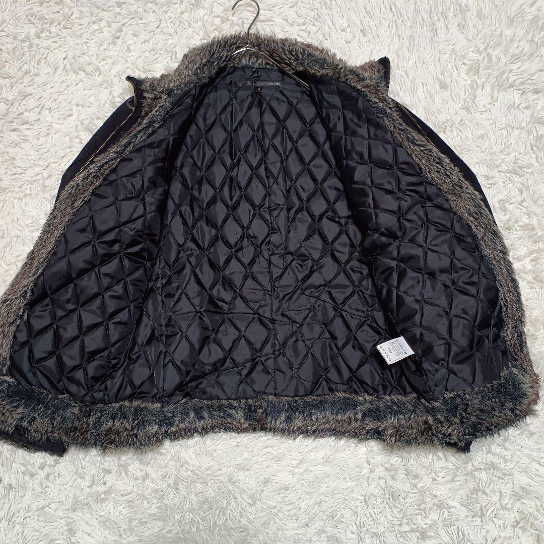 SCHLUSSEL ダブルジップ ファージャケット Y2K size4