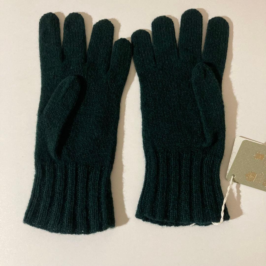 ジョンスメドレー　手袋 CALOW　カシミヤ　ウール　　新品　メンズ　レディース