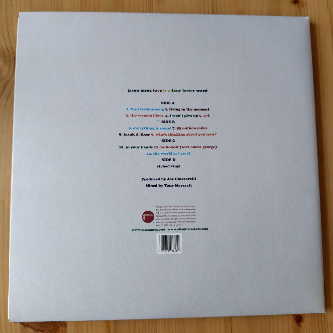 洋楽 Love Is a Four Letter Word / Jason Mraz