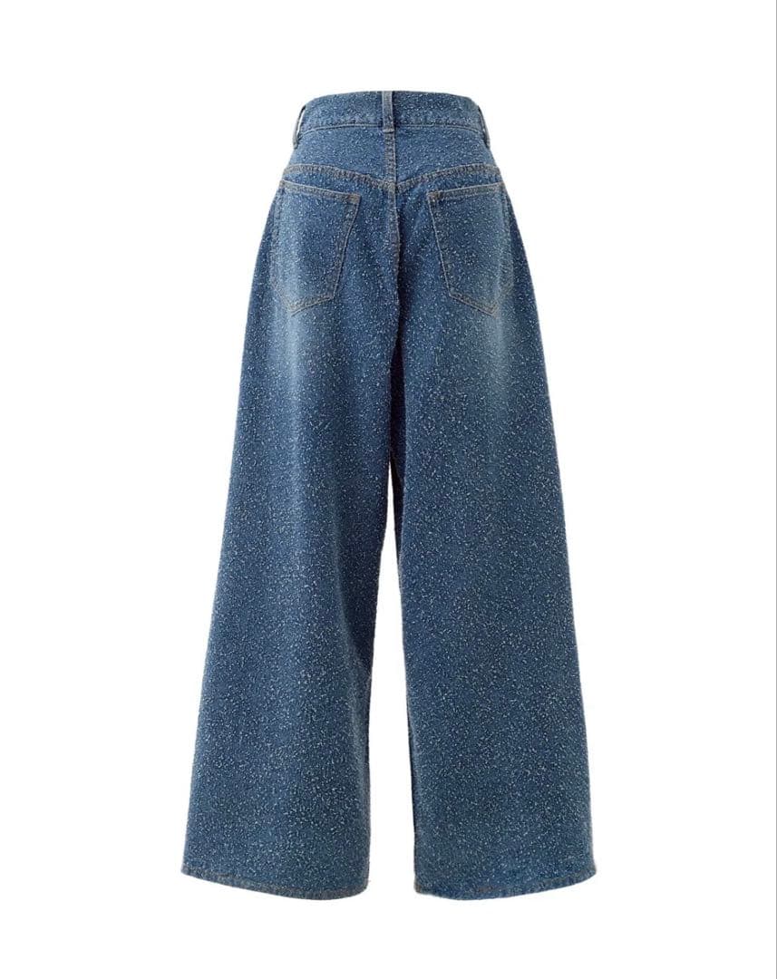 完売 新品未使用 cygne シーニュ ファンシーデニムパンツ Ruy0