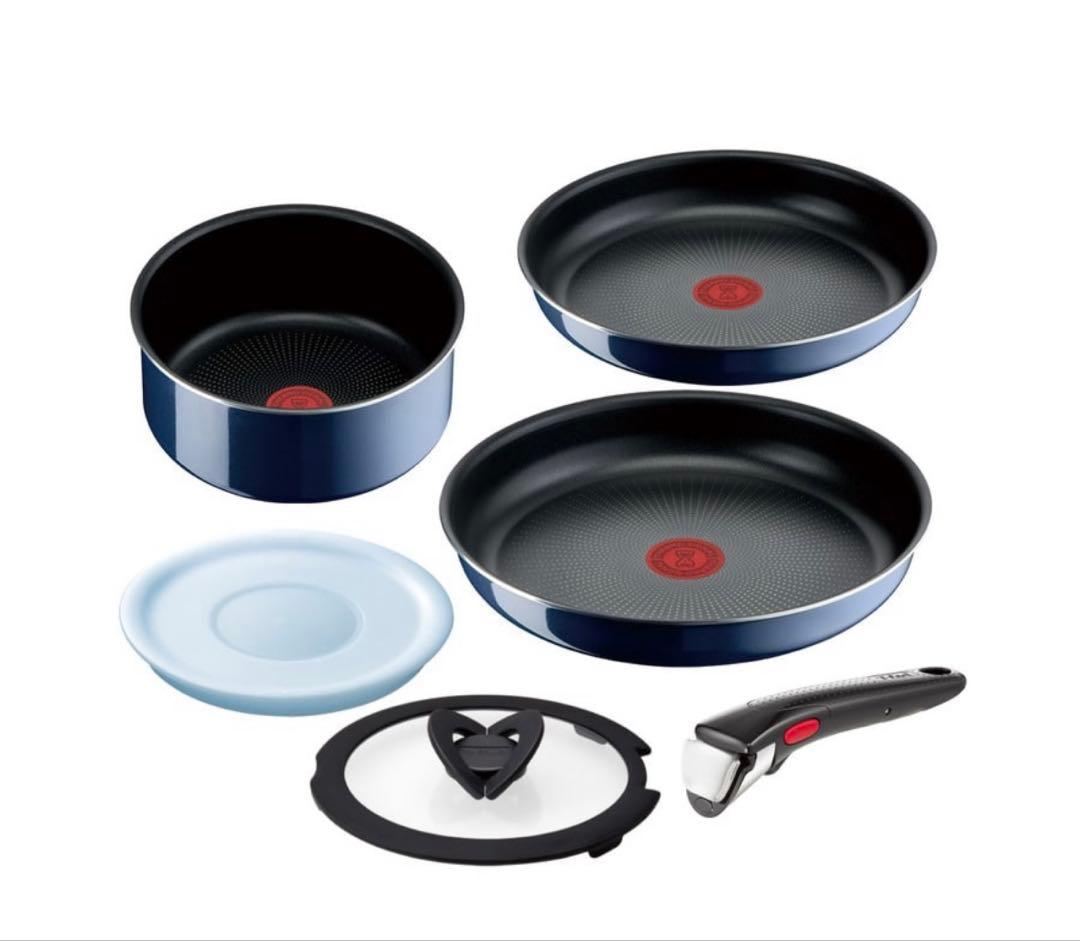 T-fal Ingenio ロイヤルブルー 6点セット