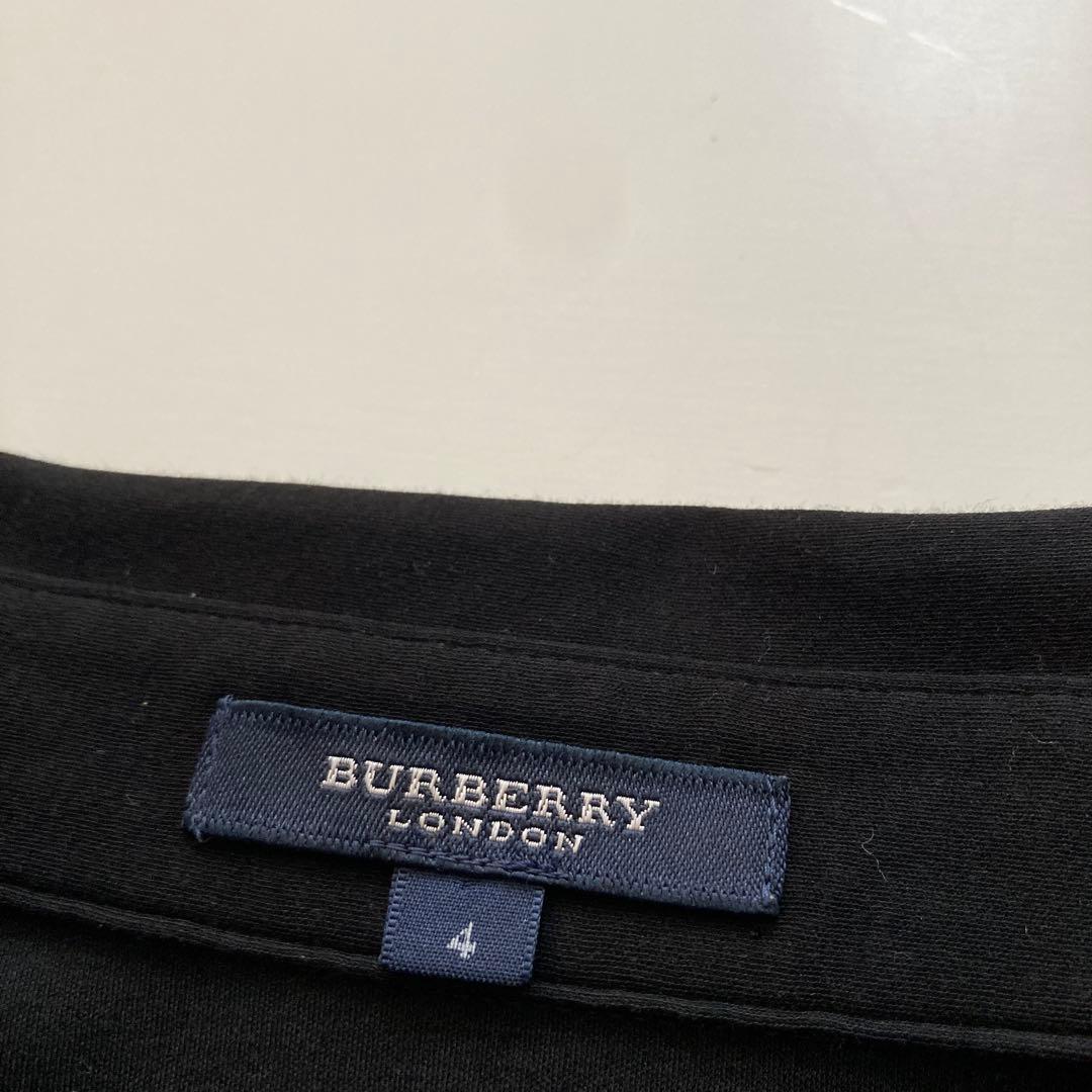 トップス Burberry london black nova poloshirt dl