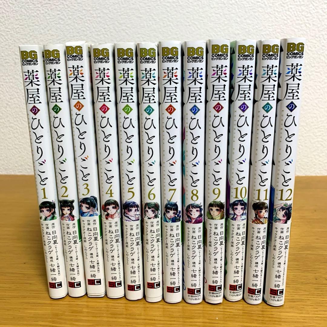 コミック ビッグガンガン 薬屋のひとりごと 1〜12巻