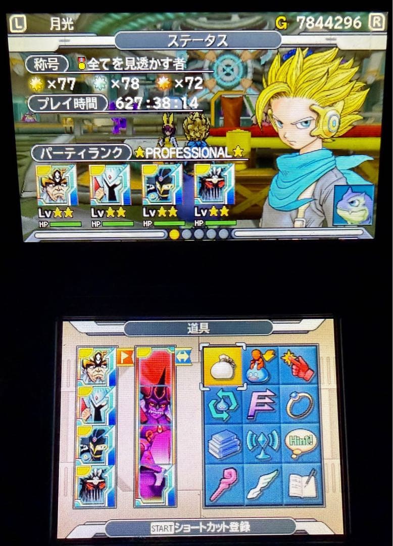 ドラゴンクエストモンスターズ ジョーカー3 プロフェッショナル やり込みデータ有