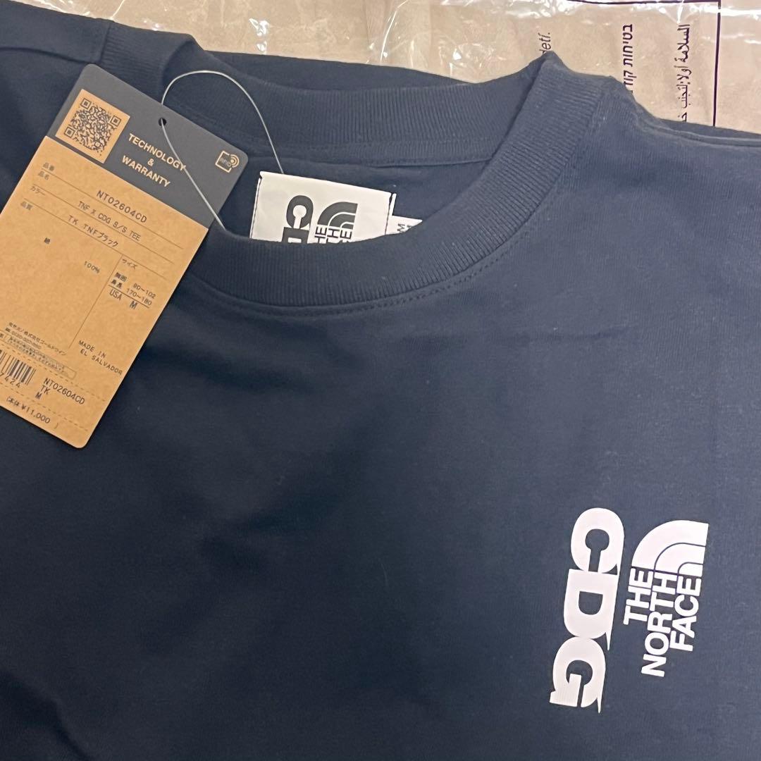 CDG x THE NORTH FACE Tシャツ M コムデギャルソン