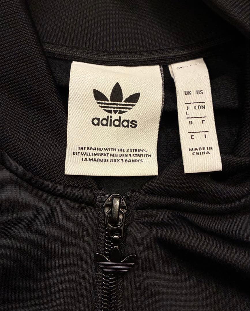 adidas アディダス　ATP 復刻 ジャージ　トラックジャケット　黒✖️赤　L