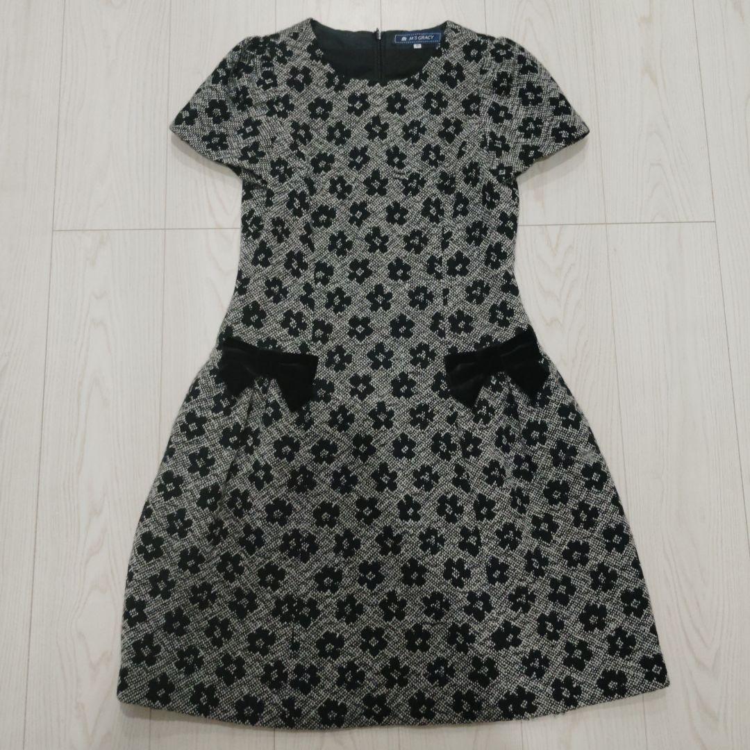 ５万弱　M'S GRACY（エムズグレイシー）半袖ワンピースワンピース４０サイズ