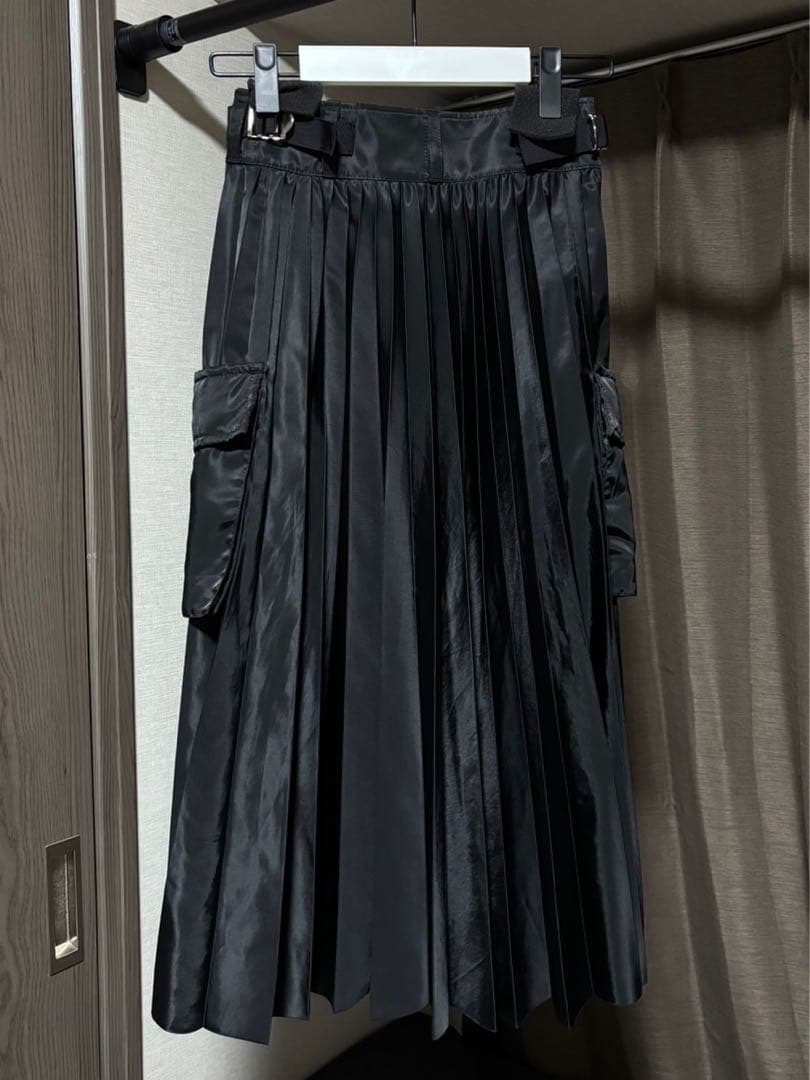 アーソカsacai サカイ プリーツスカート 美品 タグ付き