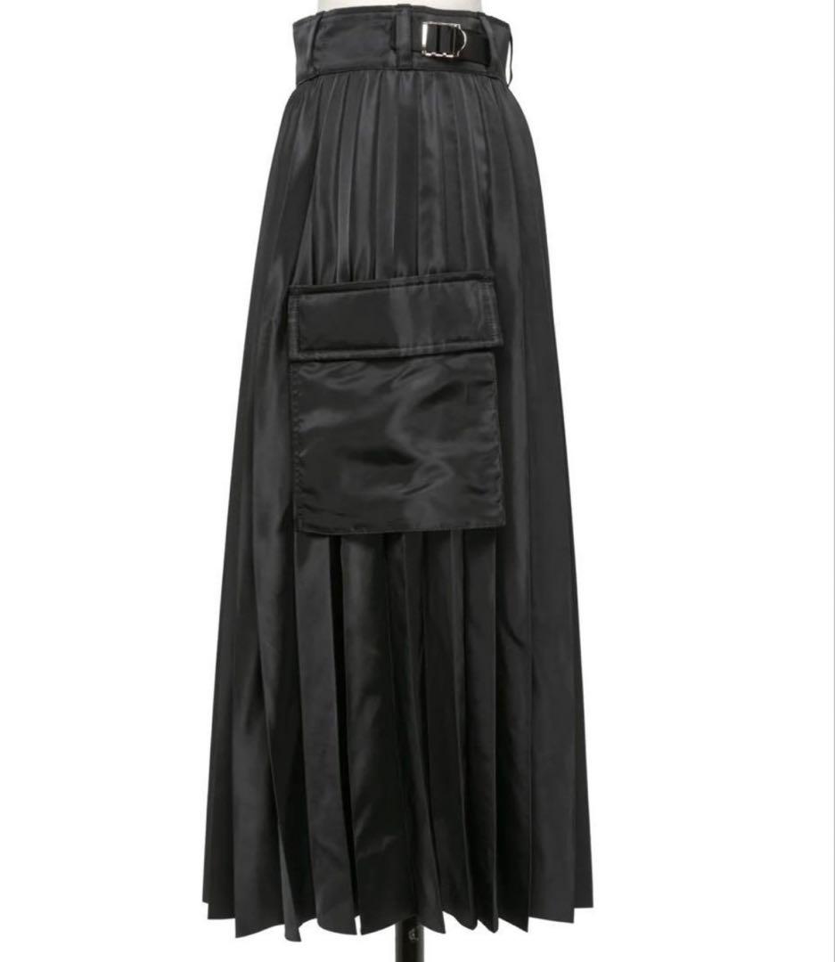 アーソカsacai サカイ プリーツスカート 美品 タグ付き