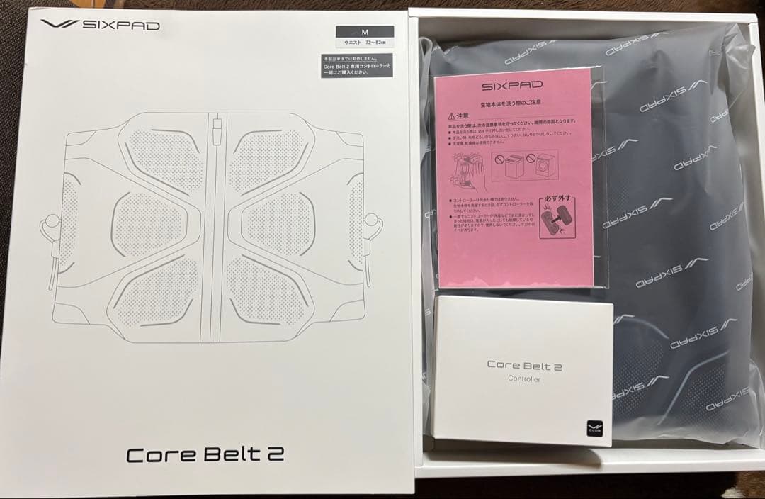 SIXPAD Core Belt 2 M ブラック シックスパッド　コアベルト2