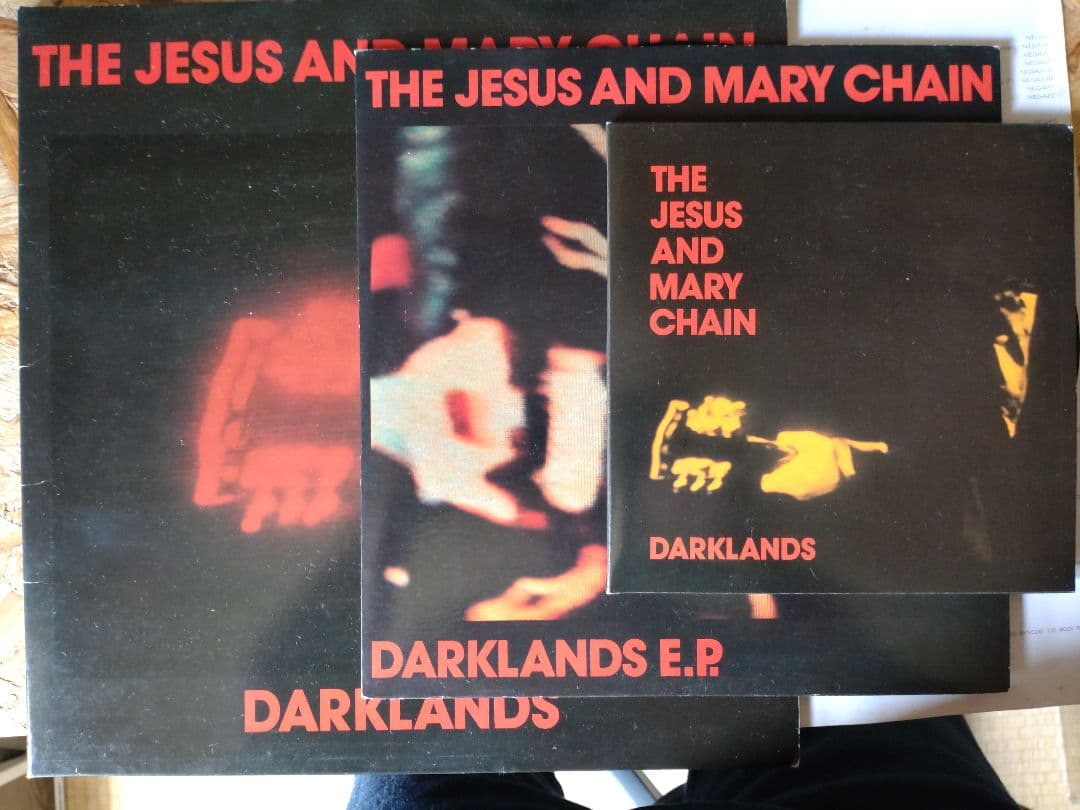 洋楽 JesusandMaryChain 2nd album single set