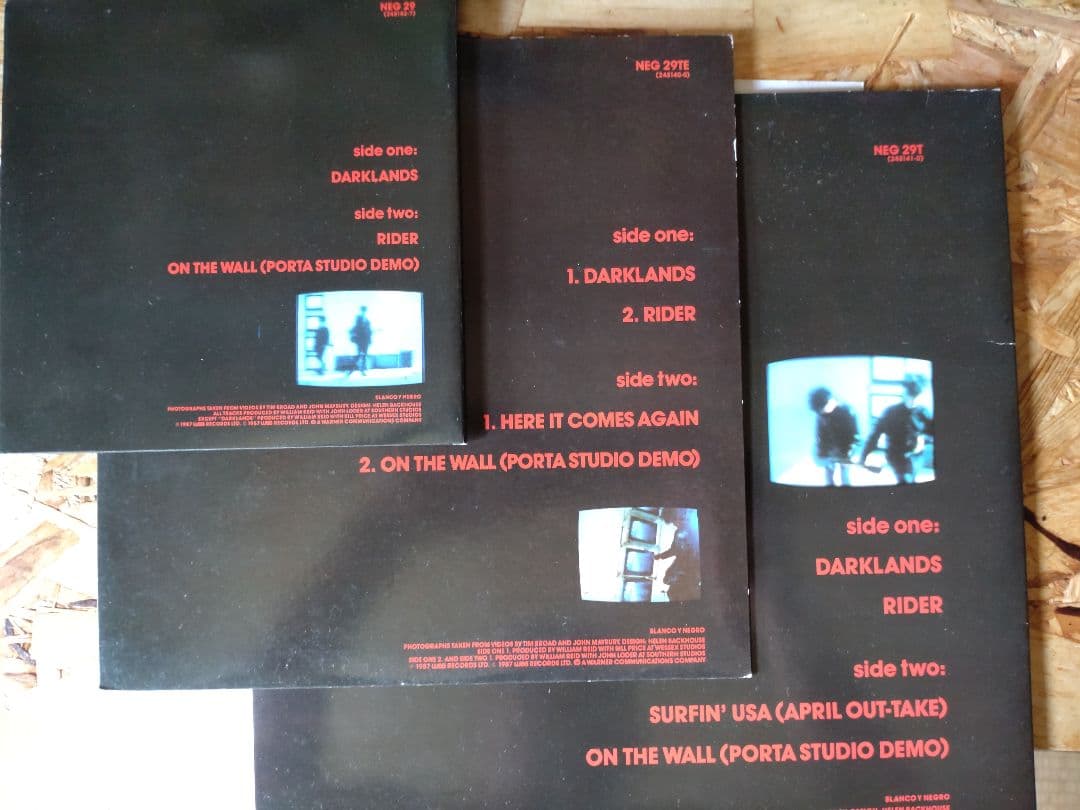 洋楽 JesusandMaryChain 2nd album single set