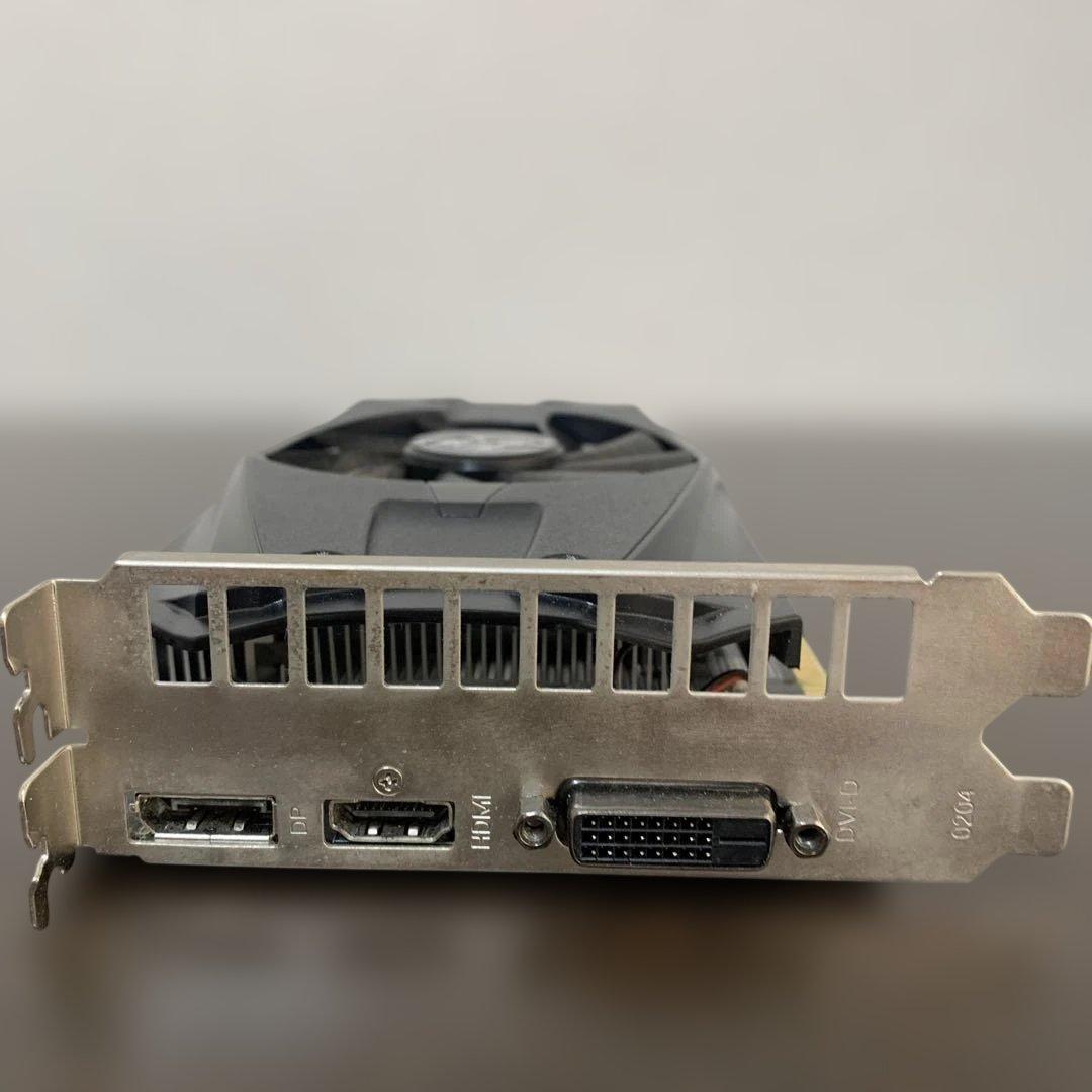 玄人志向 GeForce GTX1050Ti 4GB シングルファン