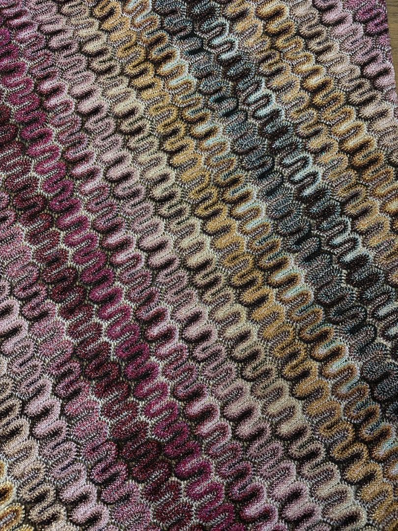 MISSONI タイトスカート スリット入り マルチカラー