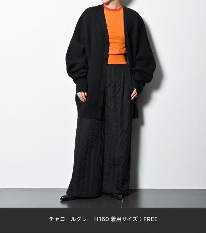 rii cityshop シティショップ　O オーバーカーディガン