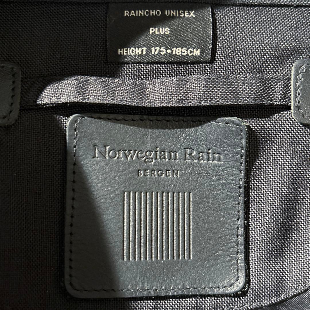 Norwegian Rain Raincho レインチョ ブラック PLUS