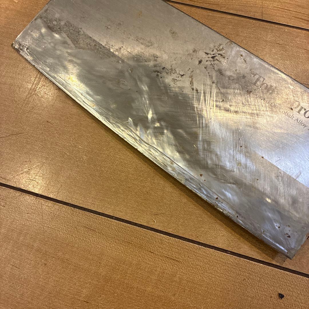 TOJIRO PRO 中華 220mm品番　コバルト　ステンレス　(VG10?)
