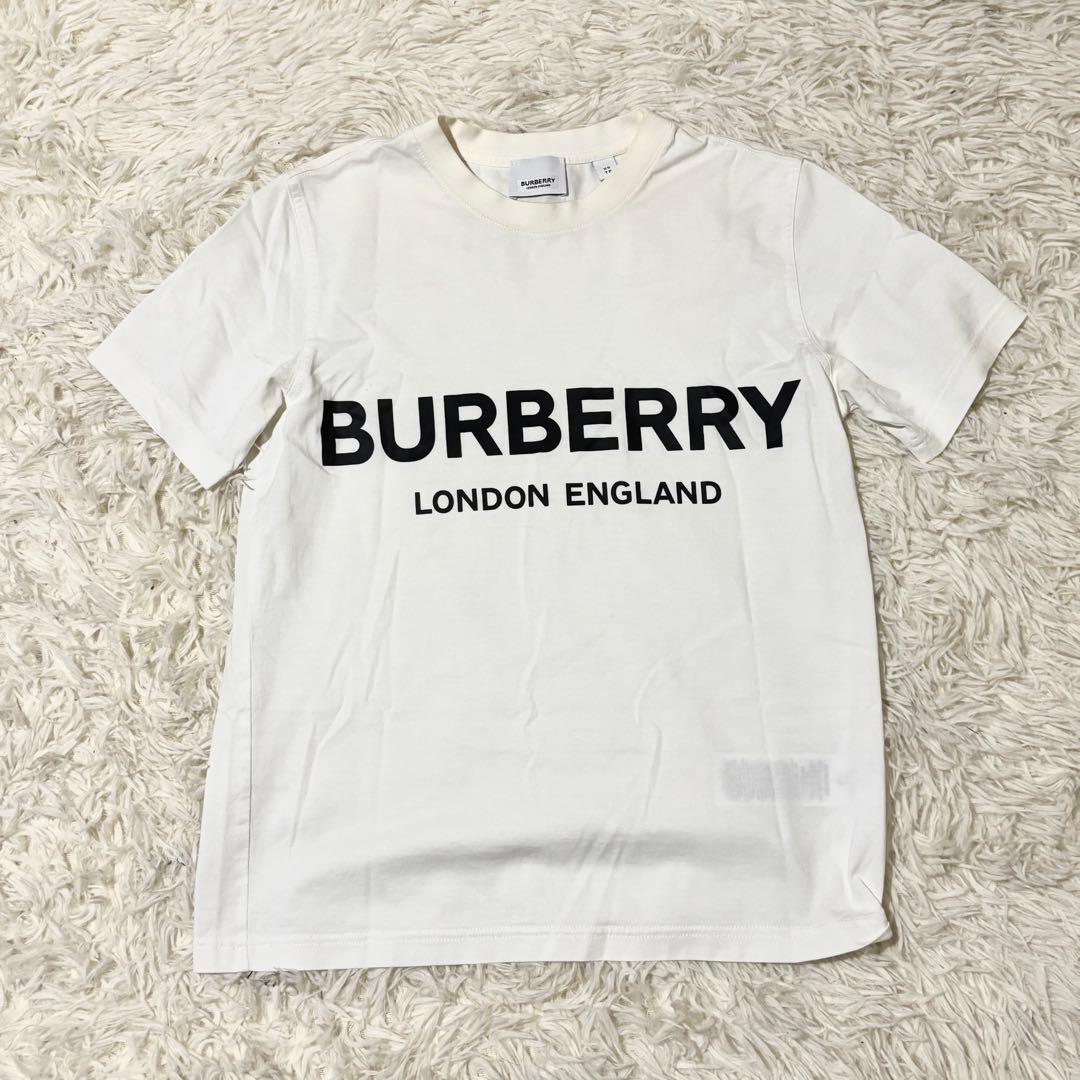 美品✨正規品 BURBERRY バーバリー ロゴ Tシャツ XS