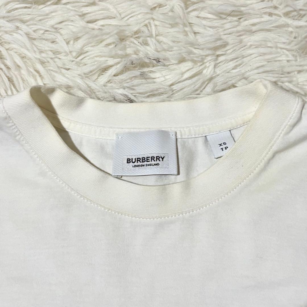 美品✨正規品 BURBERRY バーバリー ロゴ Tシャツ XS
