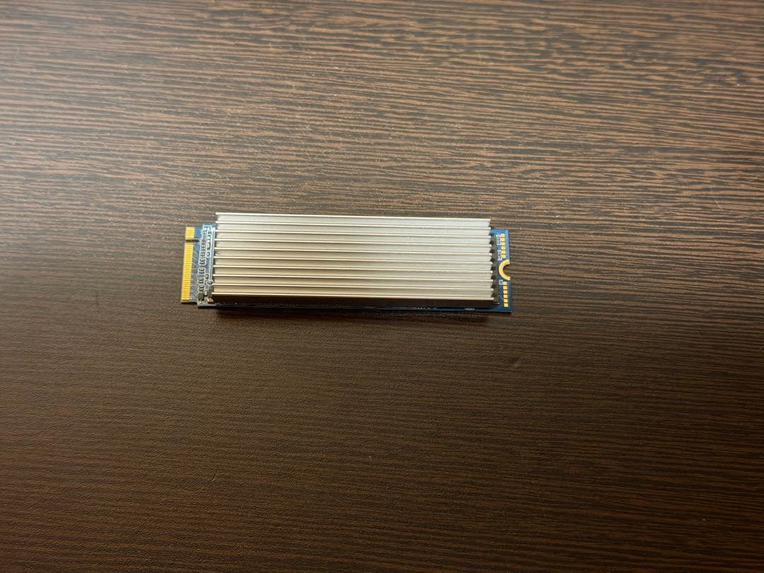 M.2 PCIe Gen 3 SSD 1TB ヒートシンク付き