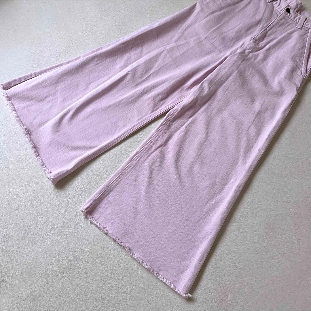 5531 【美品】ロンハーマン ヴィンテージ　デニム　ワイドパンツ カットオフ