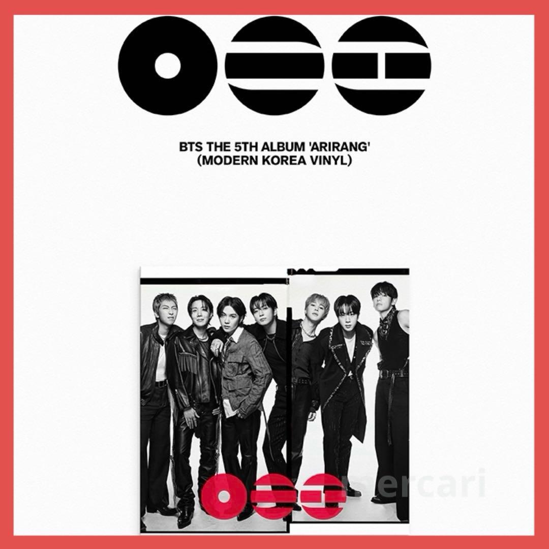 【BTS】[ARIRANG(Modern Korea Vinyl)]LPレコード