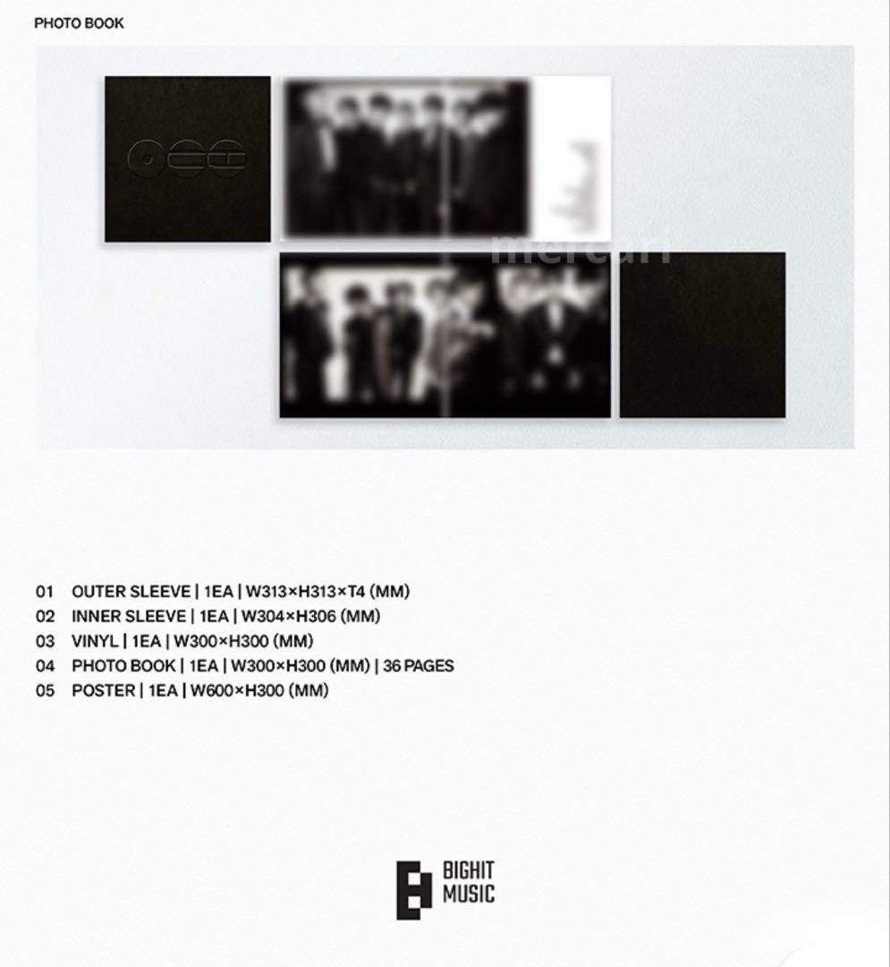 【BTS】[ARIRANG(Modern Korea Vinyl)]LPレコード