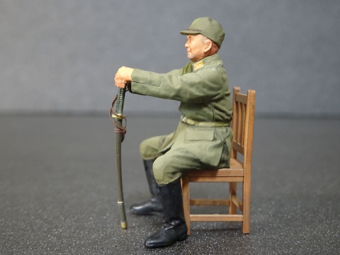 タミヤ1/35 日本陸軍　将校セット　プラモデル完成品