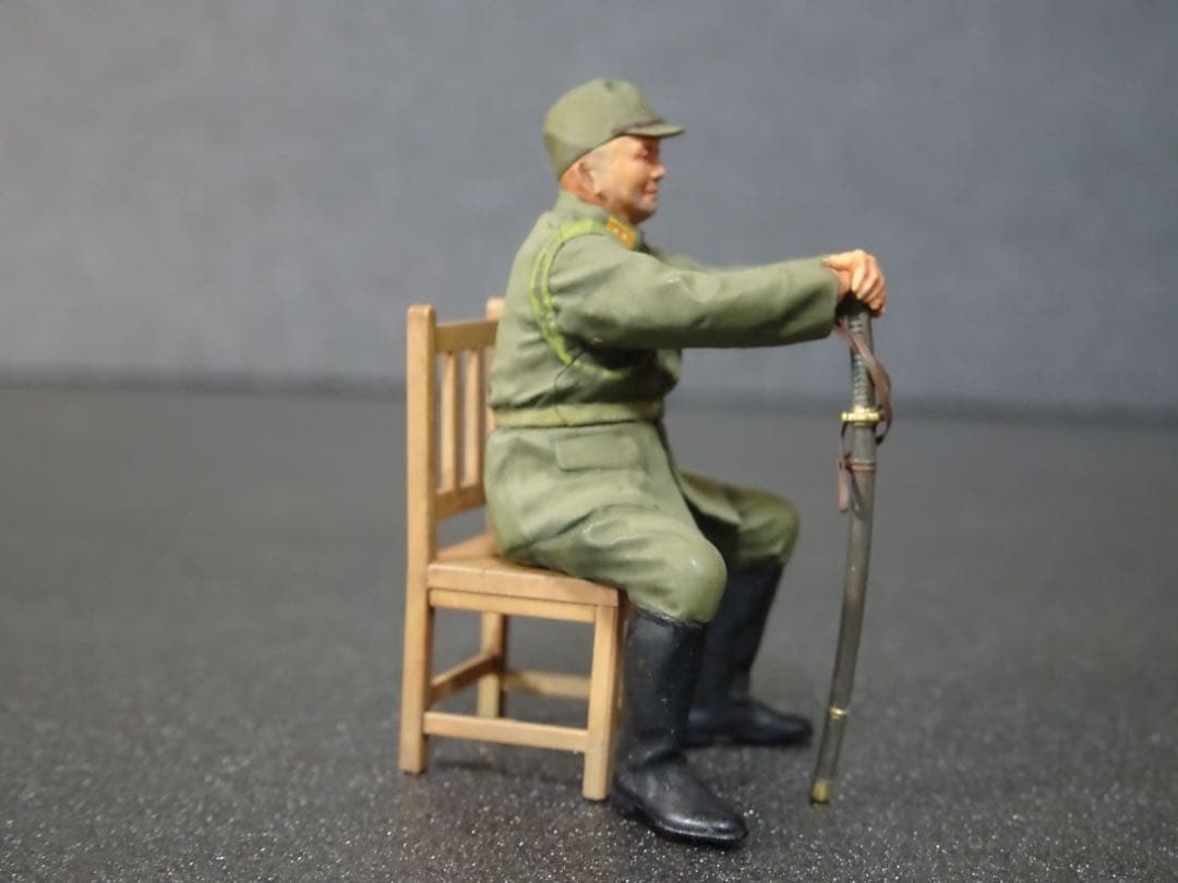 タミヤ1/35 日本陸軍　将校セット　プラモデル完成品
