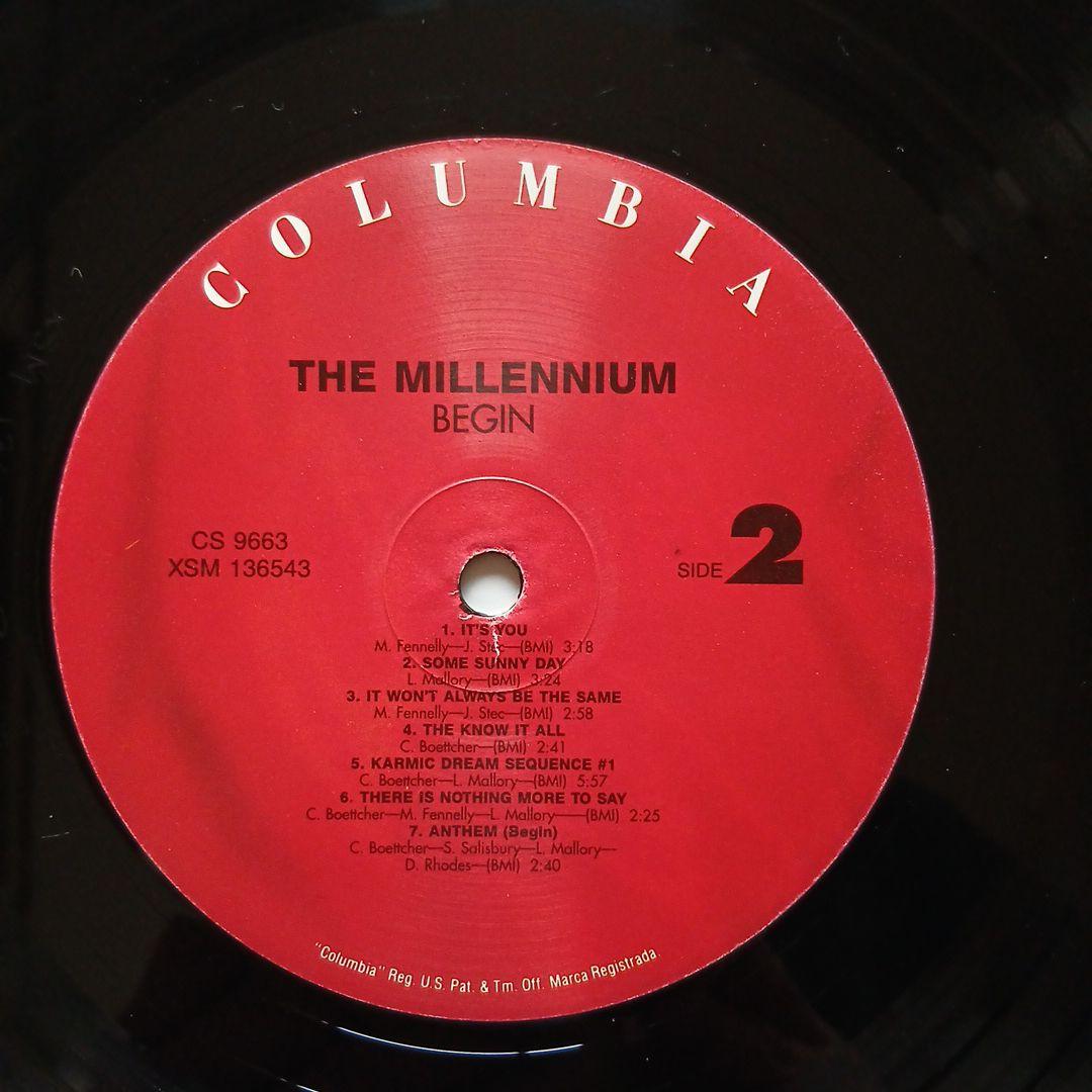 シュリンク付美品LP THE MILLENNIUM/Begin 180g US盤