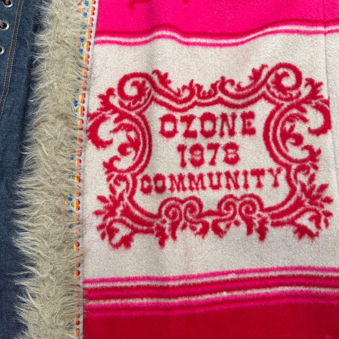OZONE COMMUNITY ロングデニムスカート民族ヒッピー