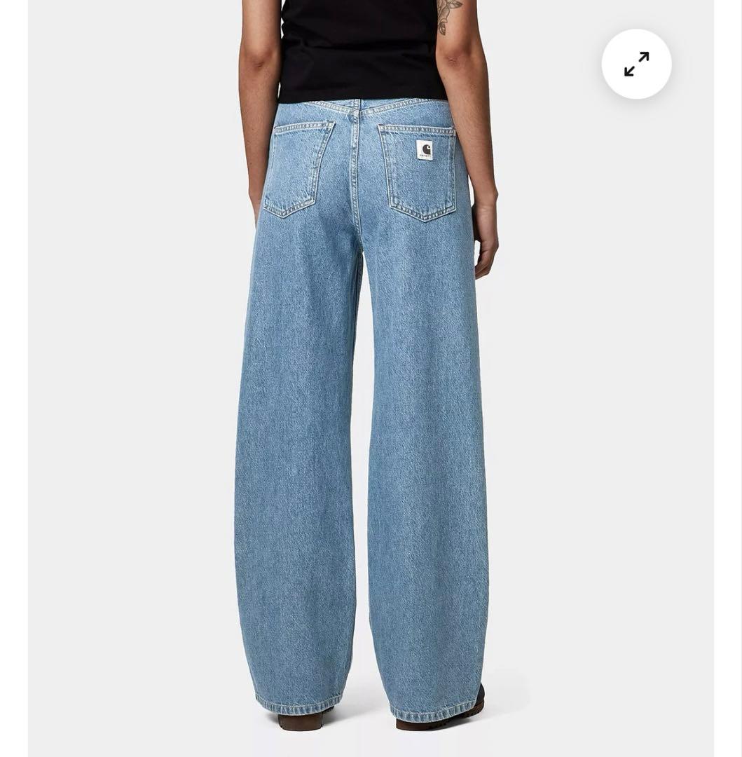 【美品】CARHARTT ハイウエスト　ルーズ　ジーンズ
