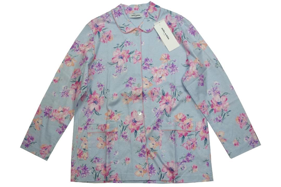 【新品】ミラショーンmila schon　　春秋物スムースニットパジャマ(M)