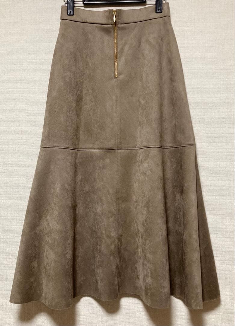 ★ひなくる★ IENA 美品！スウェードライクフレアスカート