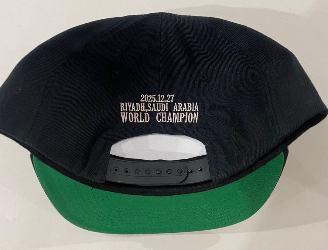 井上尚弥VSピカソ　サウジアラビアリヤドシーズン　受注生産限定キャップ