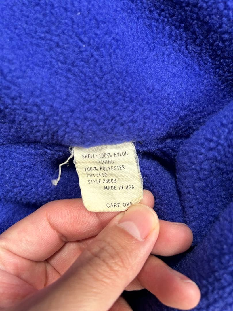 【希少 三角タグ 90's】Patagonia フリースベスト USA製