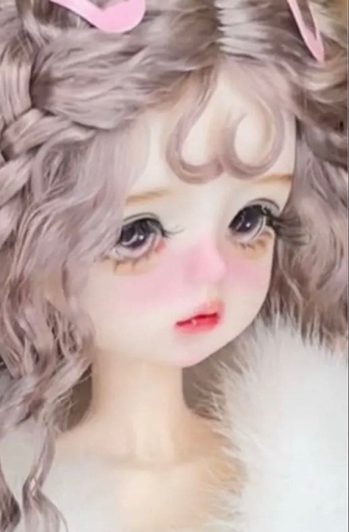 メルナ*♡  モヘアウィング 可愛い人形 フルセット30cm