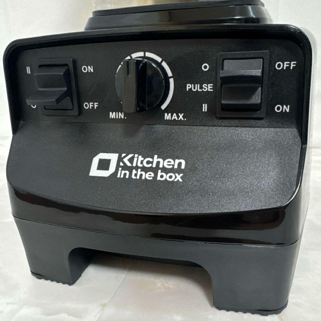 Kitchen in the box ブレンダー 大容量2L 氷も砕ける