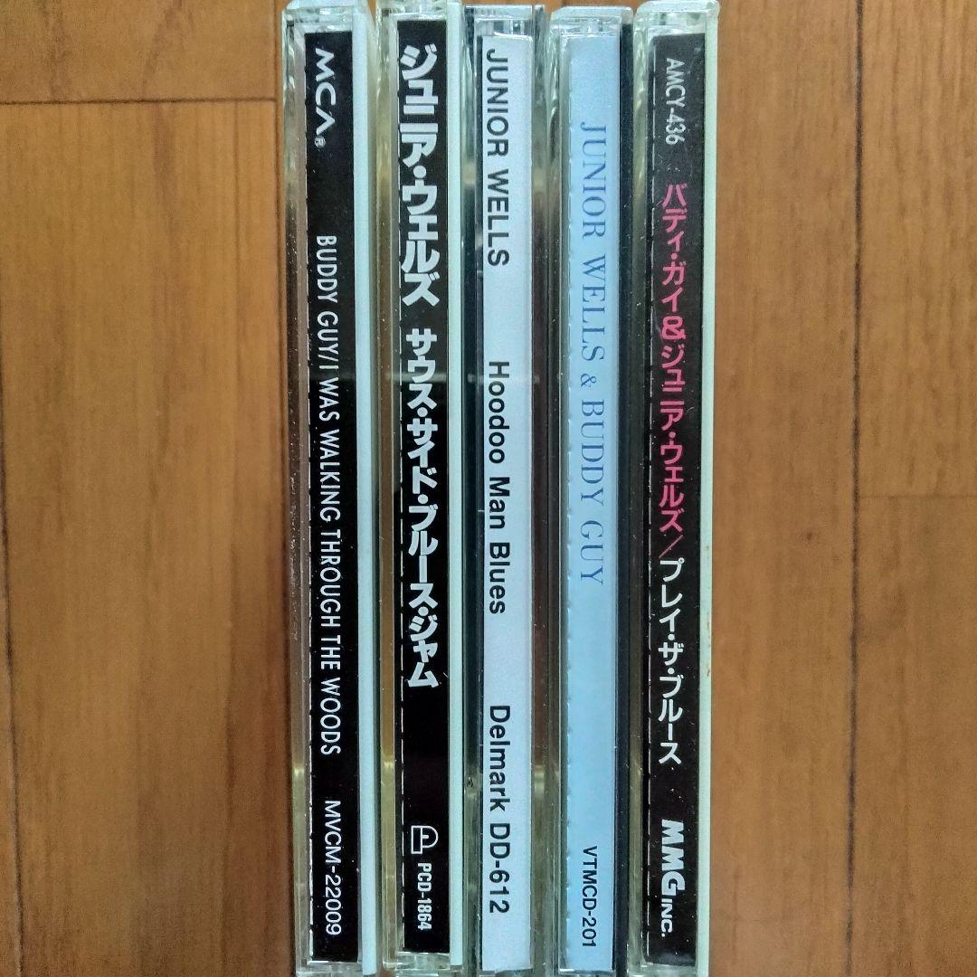 ジュニア・ウェルズ & バディ・ガイ CD album アルバム 5枚