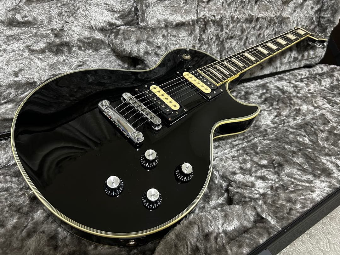 【早い者勝ち値下げしました】Burny レスポール　極上品　指板ブラック化