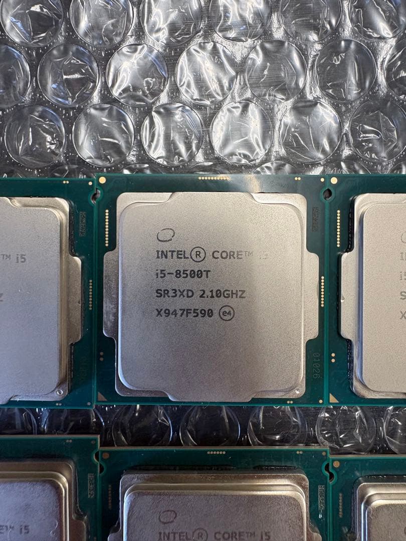 Intel i5-8500Tx3 & i5-6500x3 cpu 6個セット
