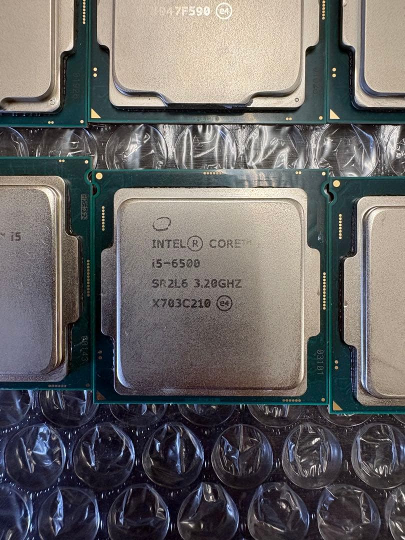 Intel i5-8500Tx3 & i5-6500x3 cpu 6個セット