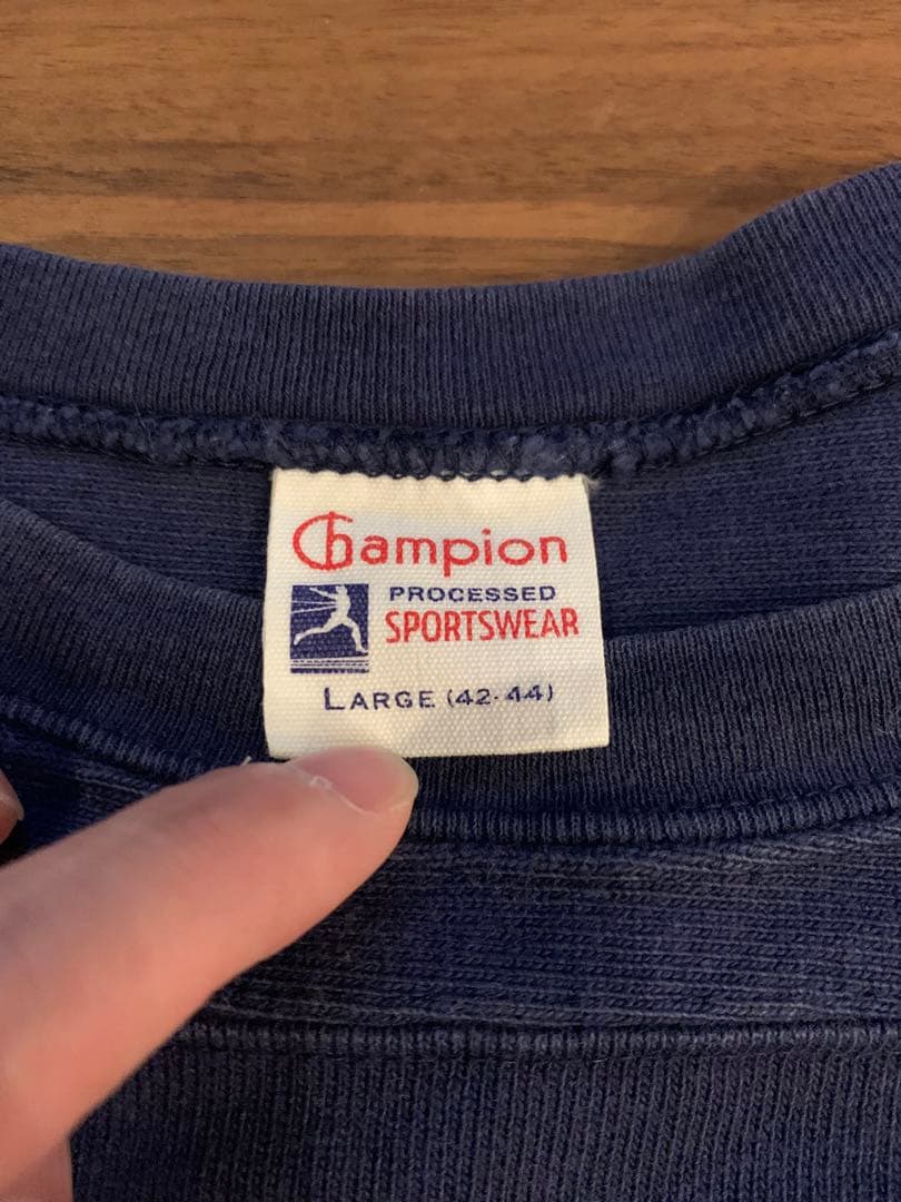BUDDY 別注 Champion フットボールシャツ ランタグ