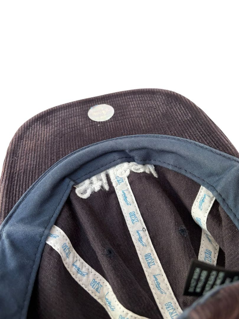STUSSY コーデュロイ キャップ フェード ブラウン xpv