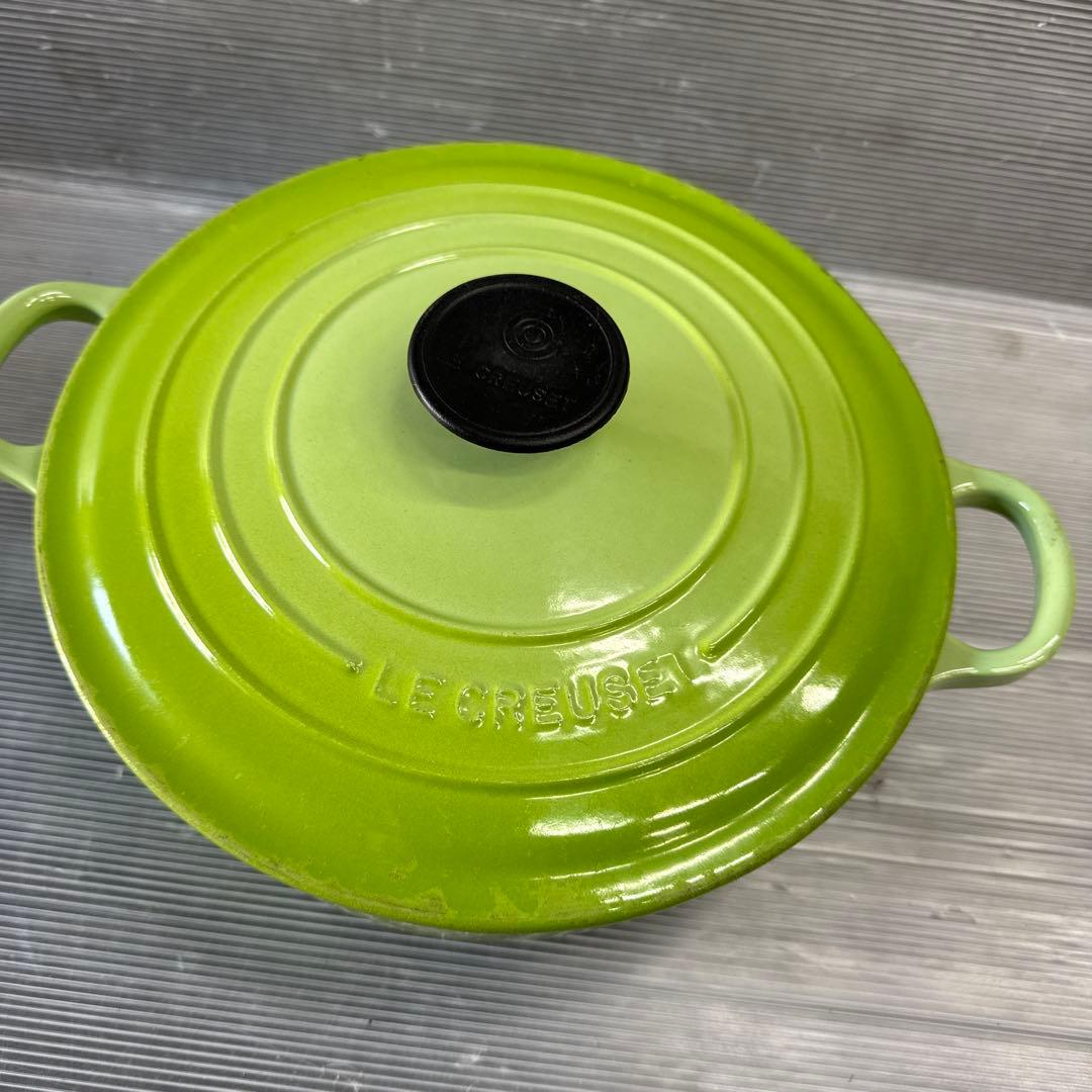 LE CREUSET ル•クル-ゼ 両手鍋 24cm現状品