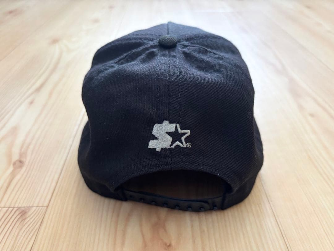 Supreme × Starter キャップ ブラック USA製 Raiders