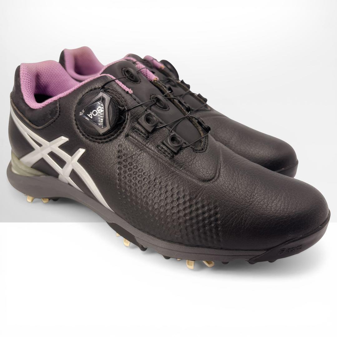 たけまつぼっくりちゃん 専用ASICS ゴルフシューズ BOA 23.5cm