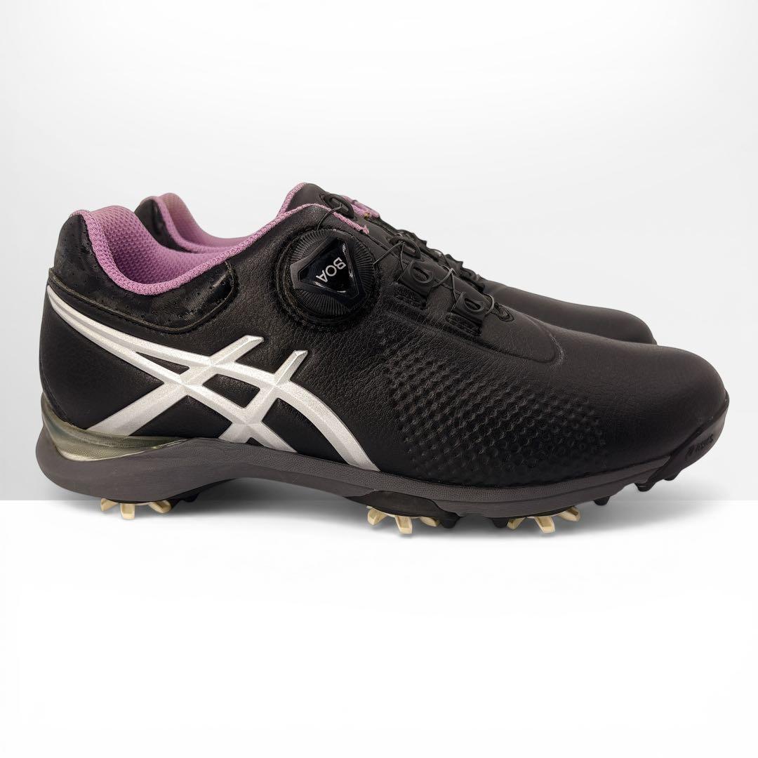 たけまつぼっくりちゃん 専用ASICS ゴルフシューズ BOA 23.5cm