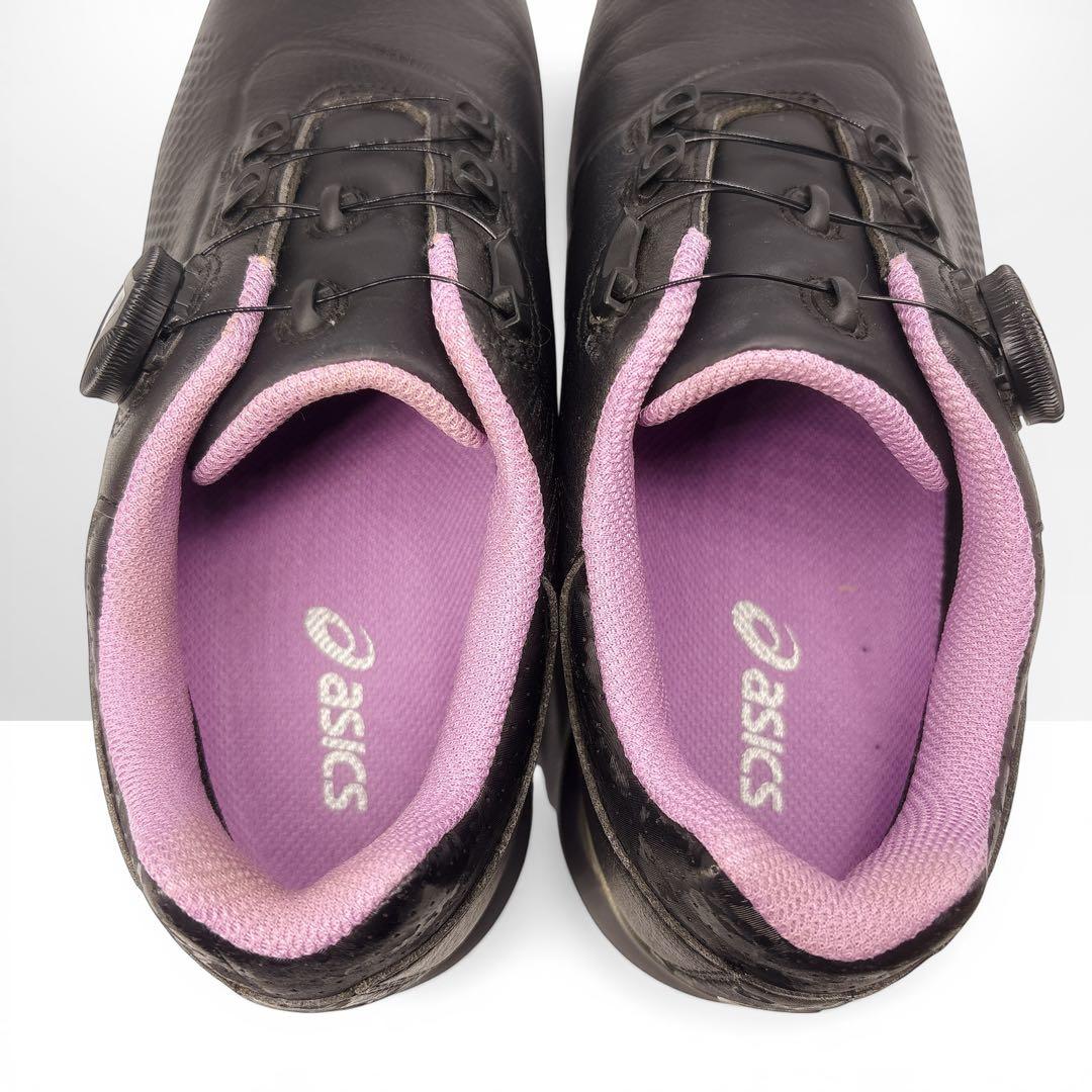 たけまつぼっくりちゃん 専用ASICS ゴルフシューズ BOA 23.5cm