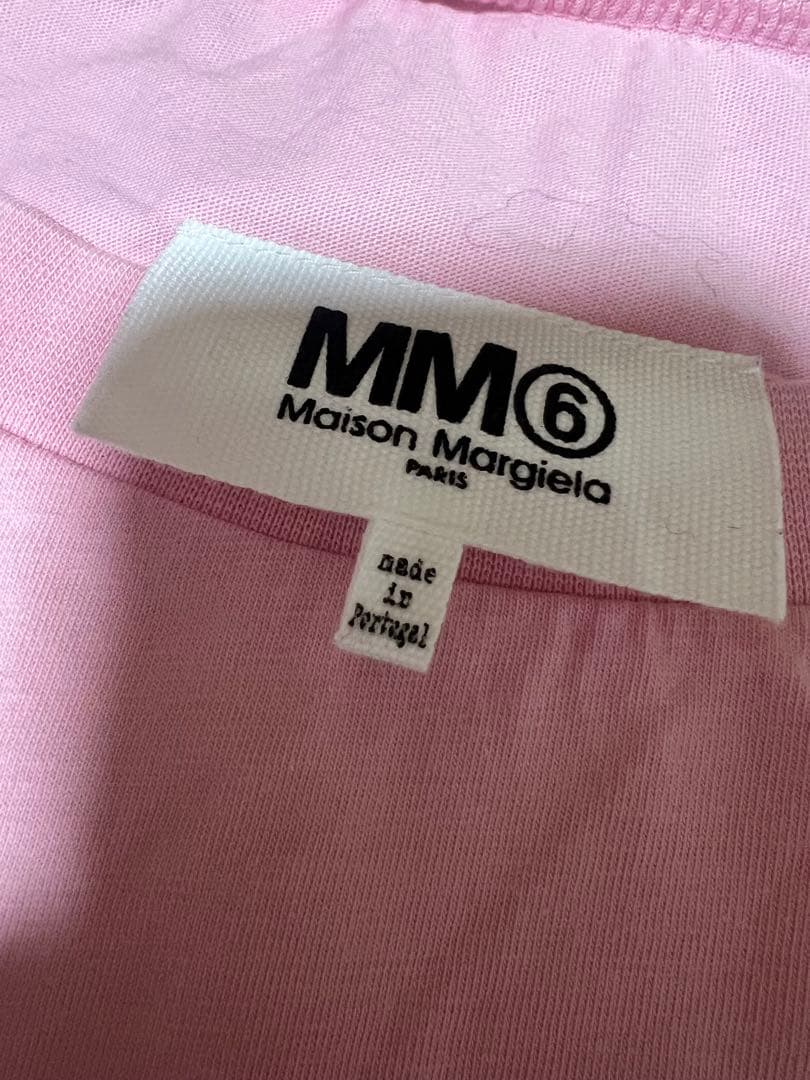 MM6 Maison Margiela ピンク 半袖Tシャツ